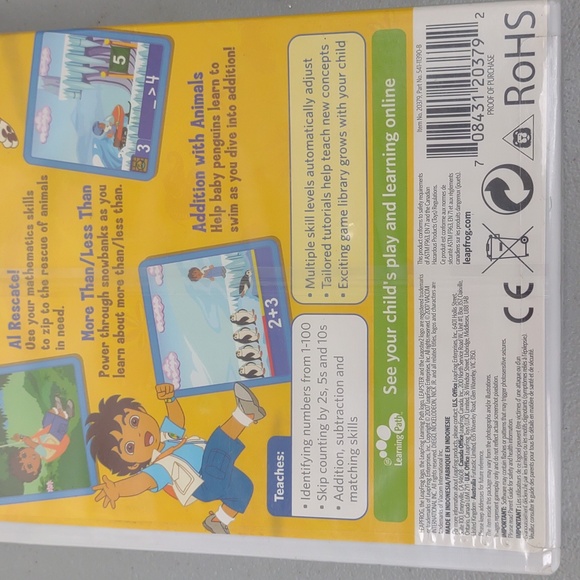 Leapster Go Diego Go Animal Rescuer Game - Picture 7 of 8